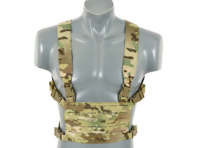 8Fields Letvægts Chest Rig, Laser-Cut · Multicam