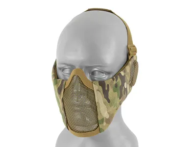 Low-Profile Mesh-Maske Med Kind- Og Ørebeskyttelse, Type B - 8Fields