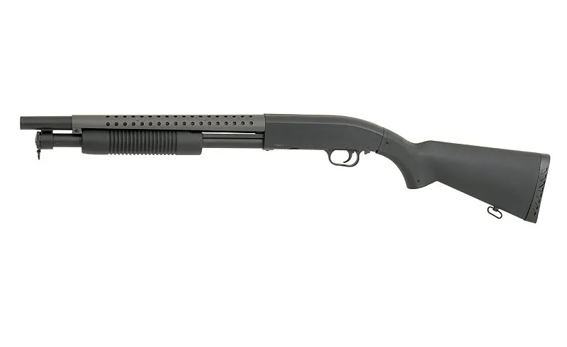 Double Eagle M58A Pumpgun – Sort · Negro
