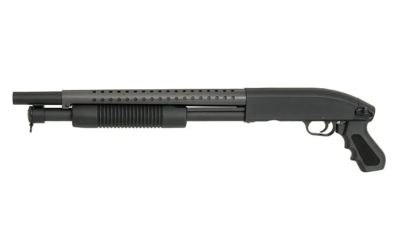 Double Eagle M58B Pumpgun – Sort · Negro