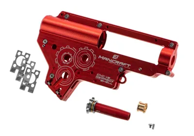 CNC Gearkasse V2 8mm QSC - Rød - Mancraft