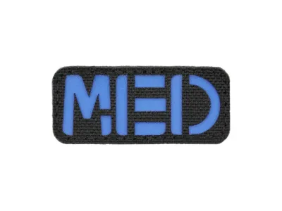 MED-Patch, Laser-Cut – Blå - 8Fields