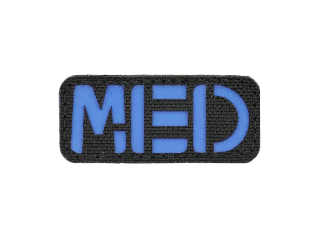8Fields MED-Patch, Laser-Cut – Blå