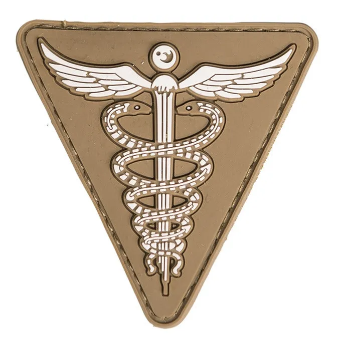 Airsoftgeek Medic PVC Patch 7x7 · Tan / FDE
