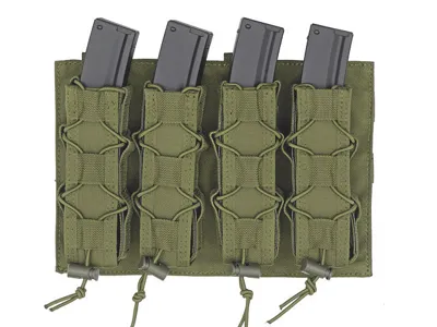 MOLLE Speed Quad Magasinlomme Til MP5/SMG - 8Fields