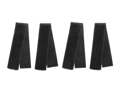 MOLLE-Strips Til ID-Patches, Sæt – Sort - 8Fields
