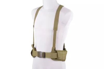 Mollebælte Med X Sele - Oliven - GFC Accessories