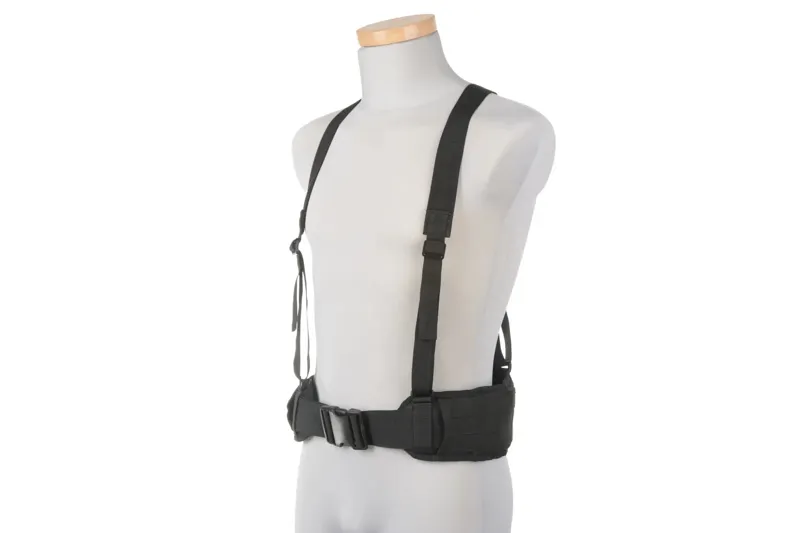 GFC Accessories Mollebælte Med X Sele - Sort
