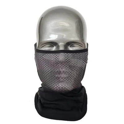 Neck Gaiter V3 Sort - Anbefalet Til Ghost Mask - NB Tactical