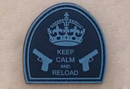GFC Tactical Patch - Keep Calm and Reload