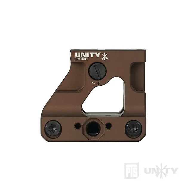 PTS Syndicate PTS Unity Tactical FAST MRO Red Dot Mount · Negro