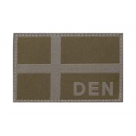 Airsoftgeek PVC Patch Dansk Flag - Camouflage