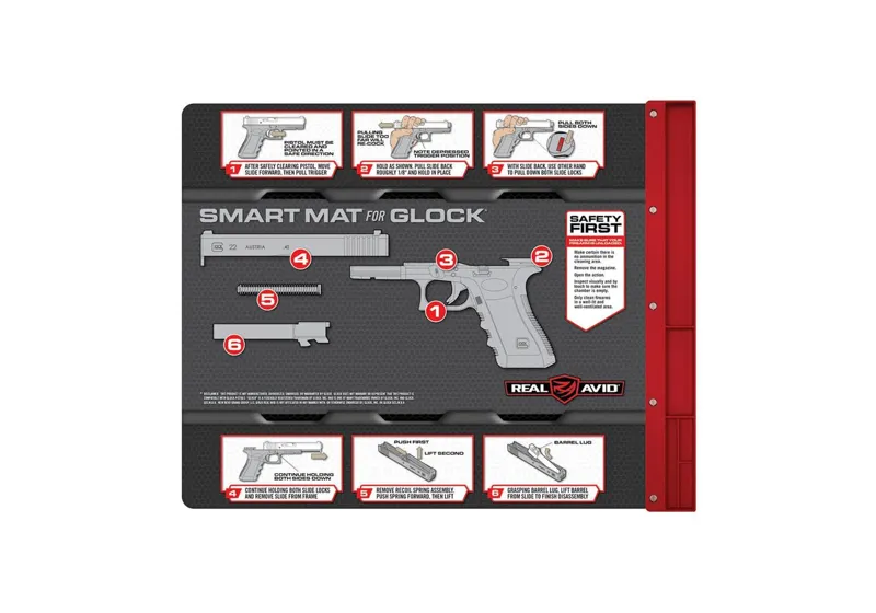 Real Avid Smart Mat Til Glock Pistols · Negro
