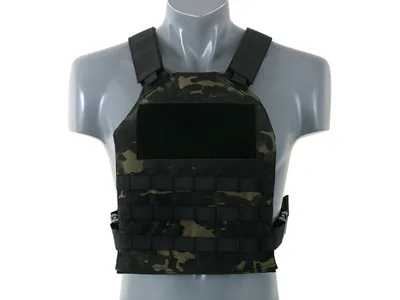 Simpel Plate Carrier Med Dummy Soft Armor-Indsatser - 8Fields