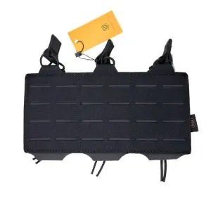 Front Panel Triple M4 · Negro