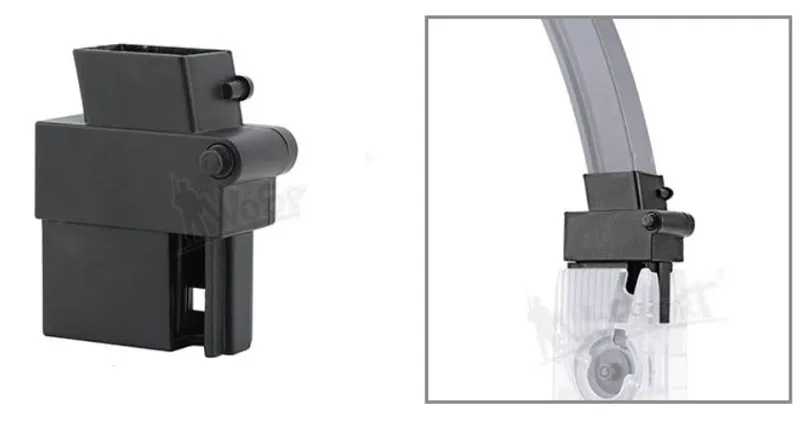 Wosport Speedloader MP5 Adapter · Negro