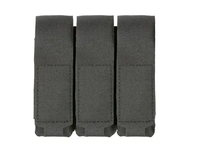 Triple Pistolmagasinlomme Med Klap, Laser-Cut - 8Fields
