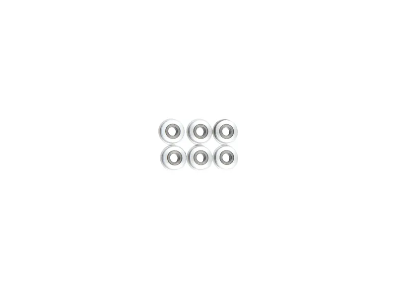 Ultimate Dobbeltbøsninger 8 mm - 6 Stk · Negro