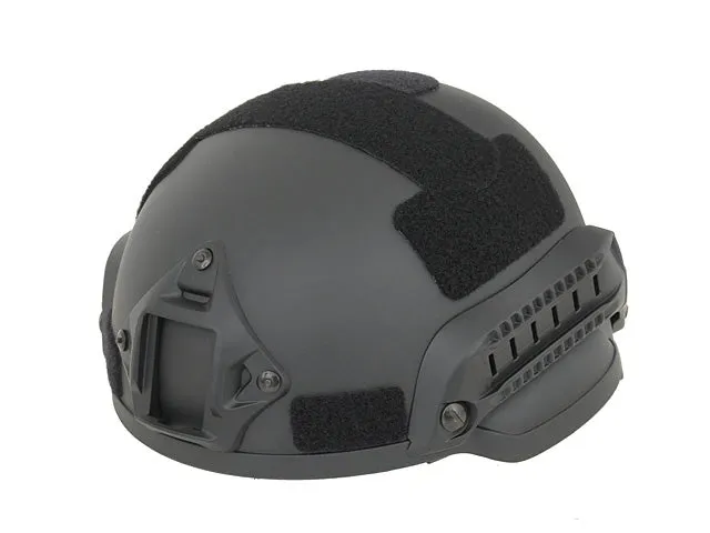 8Fields Ultralet Spec-Ops MICH Mid-Cut Hjelmreplika – Sort