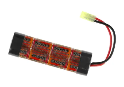 9.6V 1600mAh Mini Type - Rød - VB Power
