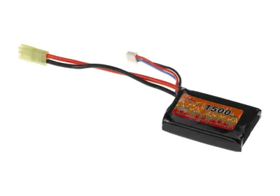LIPO 7.4V 1500mAh 20C PEQ Type - Sort - VB Power