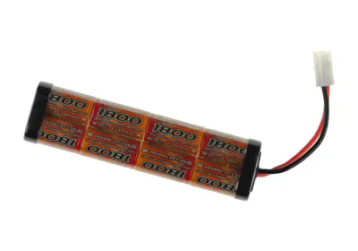NIMH Batteri 9,6V 1800 mAh - Large Type - VB Power