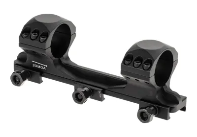 30mm X-Accu One Piece 20 MOA Med Picatinny Montage - Sort - Vector Optics