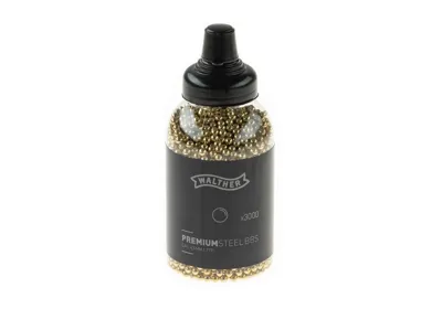 Premium Stål-BB 4,5 mm – 0,36 g, 3000 Stk - Walther