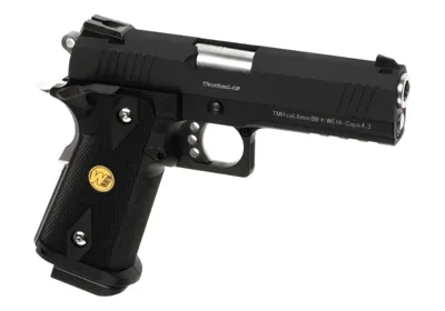 WE Hi-Capa 4.3 Ops Helmetal - Sort - WE Airsoft
