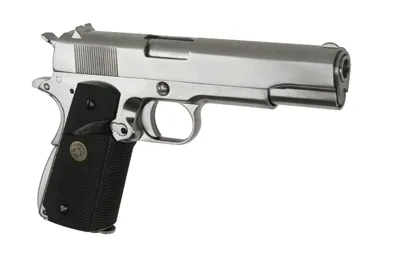 WE M1911 MEU Helmetal V3 - Sølv - WE Airsoft