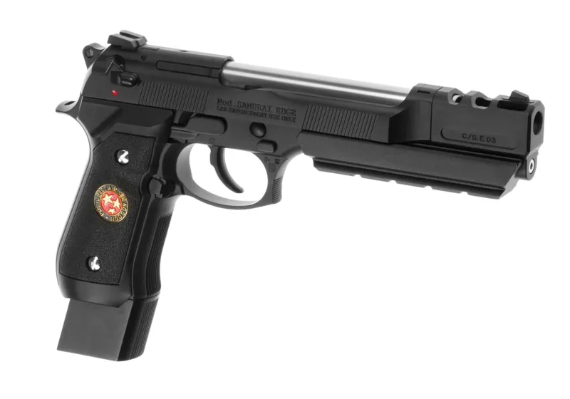 WE Airsoft WE M92 Biohazard Extended Helmetal - Sort
