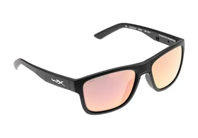 WX Ovation Captivate Polariseret Rose Guld Spejl - Sort - Wiley X