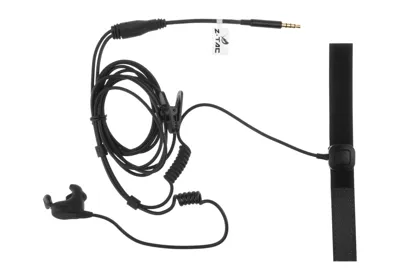 Bone Conduction Headset Mobile Phone Stik - Sort - Z-Tactical