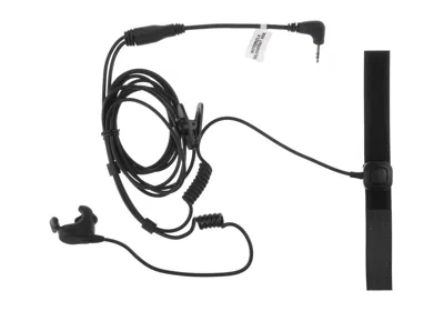 Bone Conduction Headset Motorola 1-PIN Stik - Sort - Z-Tactical