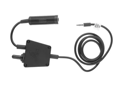 E-Switch Taktisk PTT Mobile Phone Stik - Sort - Z-Tactical