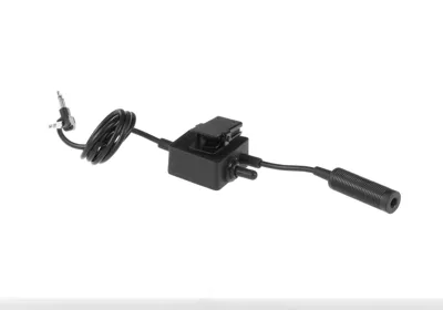 E-Switch Taktisk PTT Motorola 2-PIN Stik - Sort - Z-Tactical