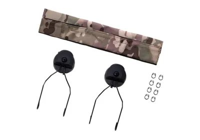 Taktisk Hjelm Skinne Adapter Set Til SRD - Sort - Z-Tactical