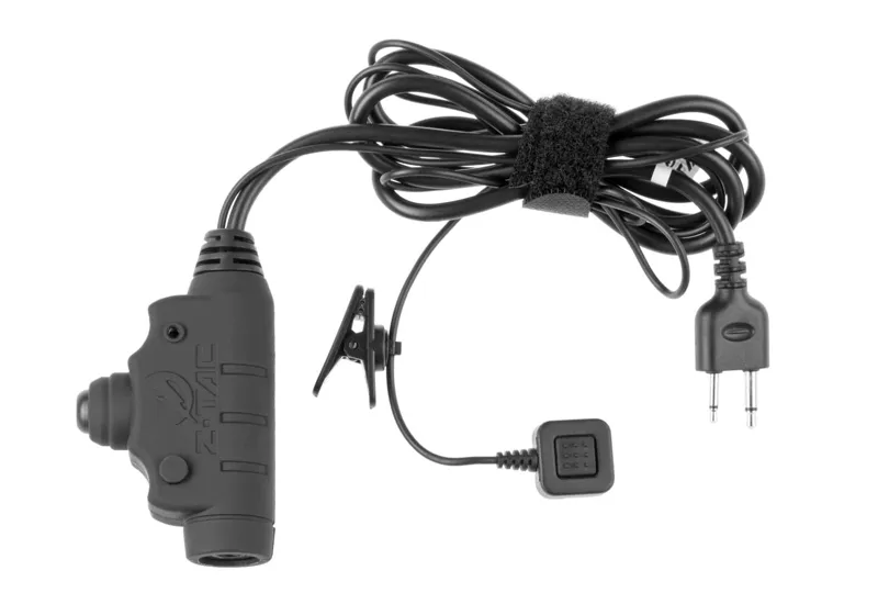 Z-Tactical U94 II Ptt Icom Stik - Sort