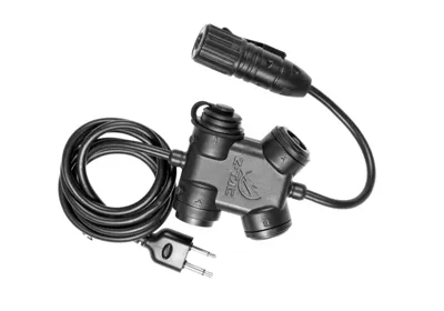 ZSLX Clarus PTT ICOM Stik - Sort - Z-Tactical