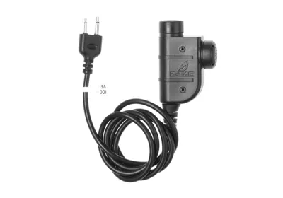ZSLX Ptt Icom Stik - Sort - Z-Tactical
