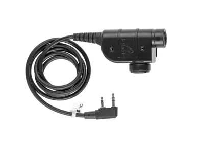 ZSLX PTT Kenwood Stik - Sort - Z-Tactical