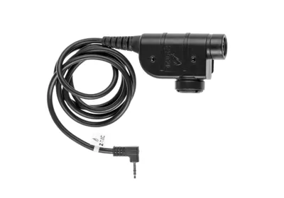 ZSLX PTT Motorola 1-PIN Stik - Sort - Z-Tactical