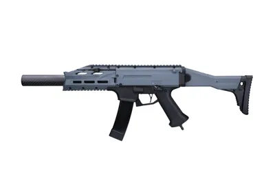 CZ Scorpion EVO 3 A1 HPA CNC M-Bet – Sort Og Battleship - ActionSportGames