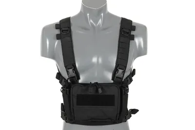 Kompakt Multi-Mission Chest Rig – Sort - 8Fields