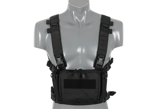 8Fields Kompakt Multi-Mission Chest Rig – Sort