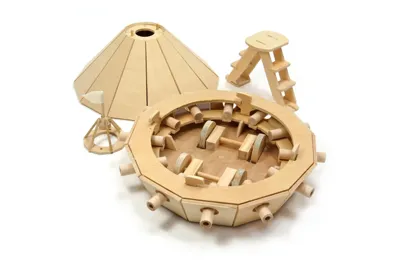 Tank Model I Træ - Robetoy