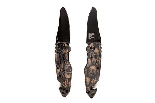 Van Os Kniv / Knife Small Skull + Clip