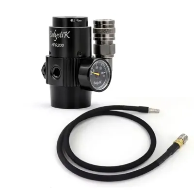 Regulador y Línea Flexible con Conectores USA para HPA