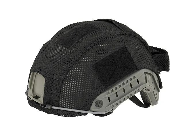 8Fields Hjelm / Helmet Cover Tactical – Sort