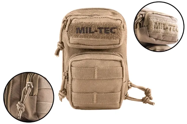 Mil-Tec Nøgleholder Rygsæk · Tan / FDE